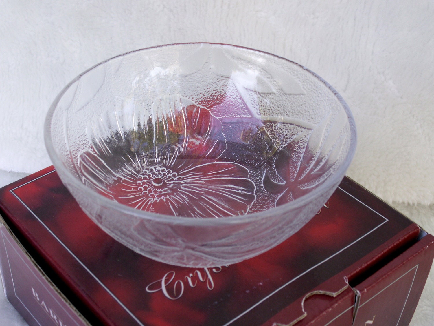 NEW Vintage Crystal Bowl