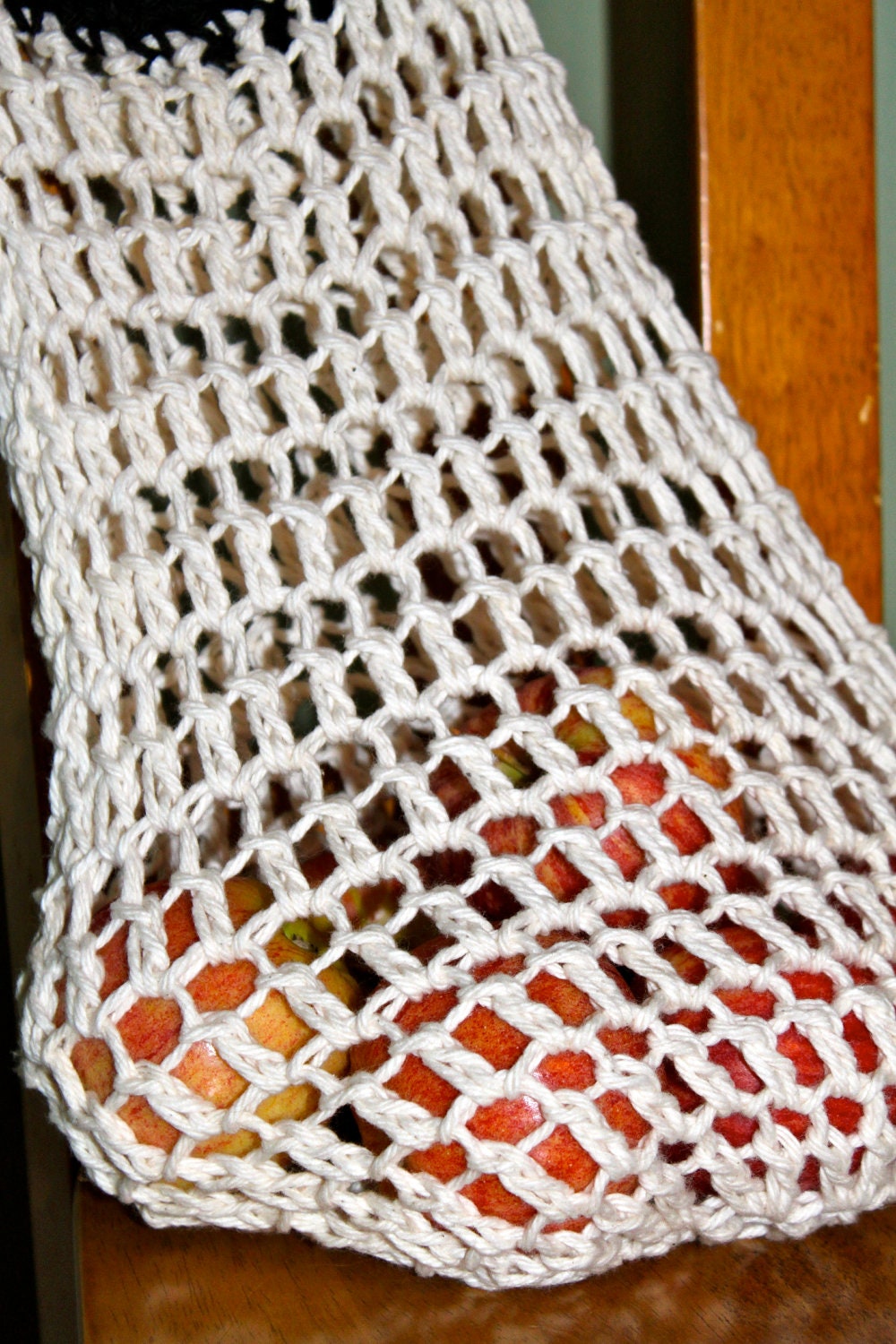 Crochet Market Bag, Farmer's Market Bag, Grocery bag