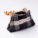 Cat purse / Cat zipper purse / Cat coin purse / Hand embroidery / Gift bag / Small bag zippered