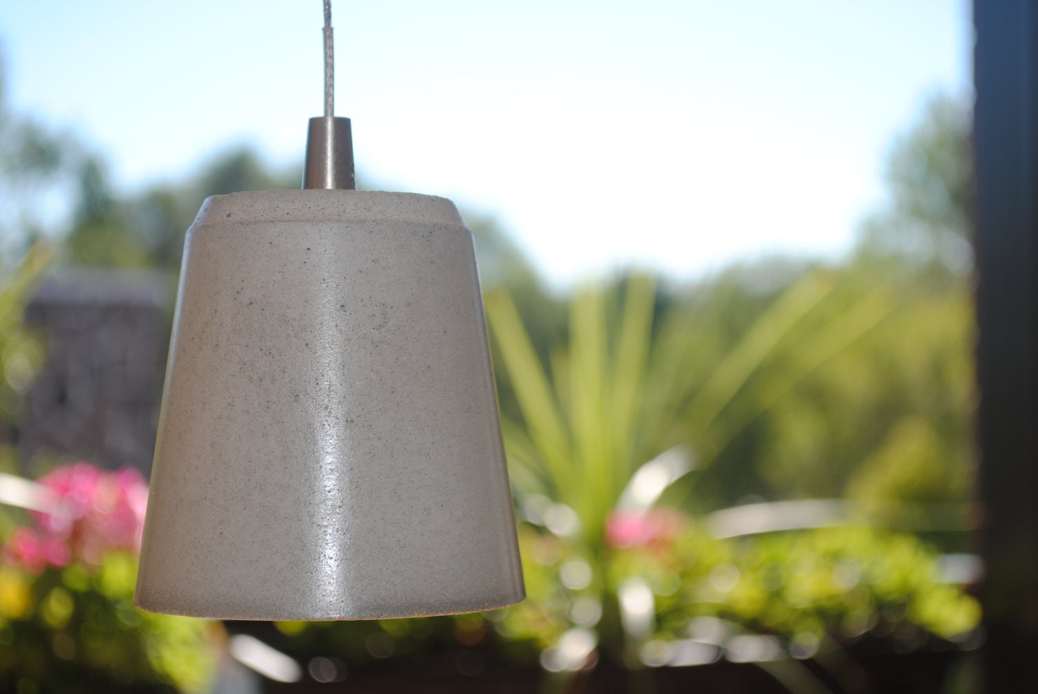 Concrete Pendant Light: Sugarloaf MD