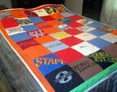 Full Size Custom Tee Shirt Quilt