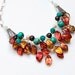 Turquoise Statement Necklace, Bib Necklace, Nature Jewelry, Southwest Jewelry