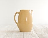 Simple Yellow Pitcher