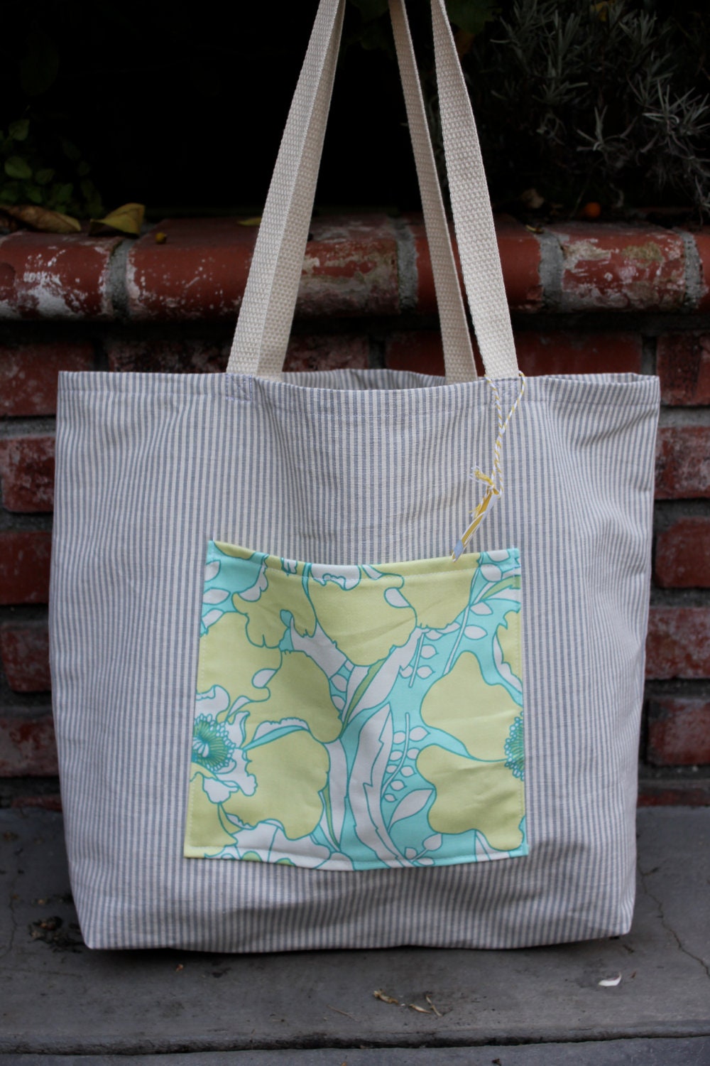 Market Tote bag large - handmade by alice & lois design studios