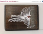 ON SALE -- New York Love String Art- Albany, Saratoga, Clifton Park