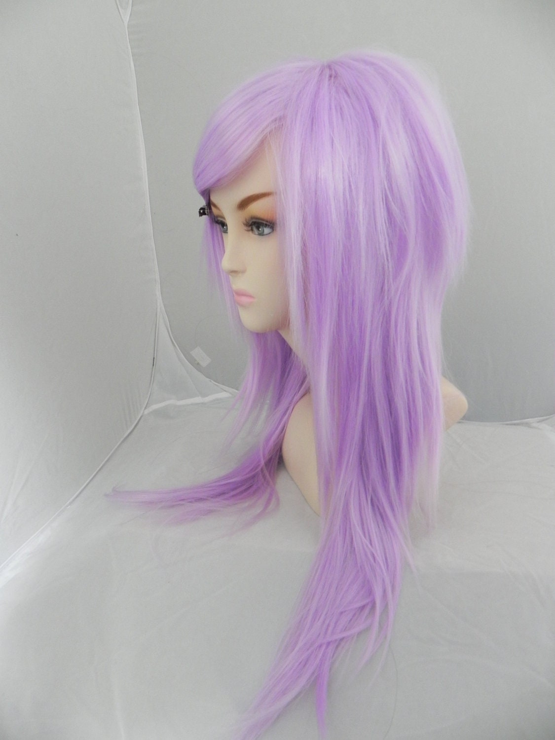 SHOP-WIDE SALE Purple Passion / Light Purple / Long Straight Layered Wig