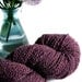 BFL Bluefaced Leicester wool yarn - sport wt. - Purple Grape