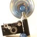 WORKING Argus C3 'The Brick' 35mm Classic Camera w/Flash, 2 Blue Flashbulbs
