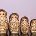 10pcs. X-lrg Artistic Matreshka/Matryoshka Doll, Russian, Vintage Collectible, Sergeev Posad