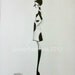Fashion Illustration Art Mod 1960s Go-go Decor