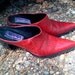 Leather Cowboy Boot Shoes Womens Size 9B
