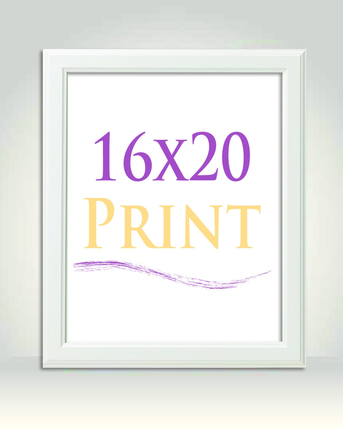 Upgrade to 16x20 Enlargement Art Print -Pick Any Design In This Size