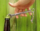 The Bottle Wrench Bottle Opener - Original - Red, White, and Blue