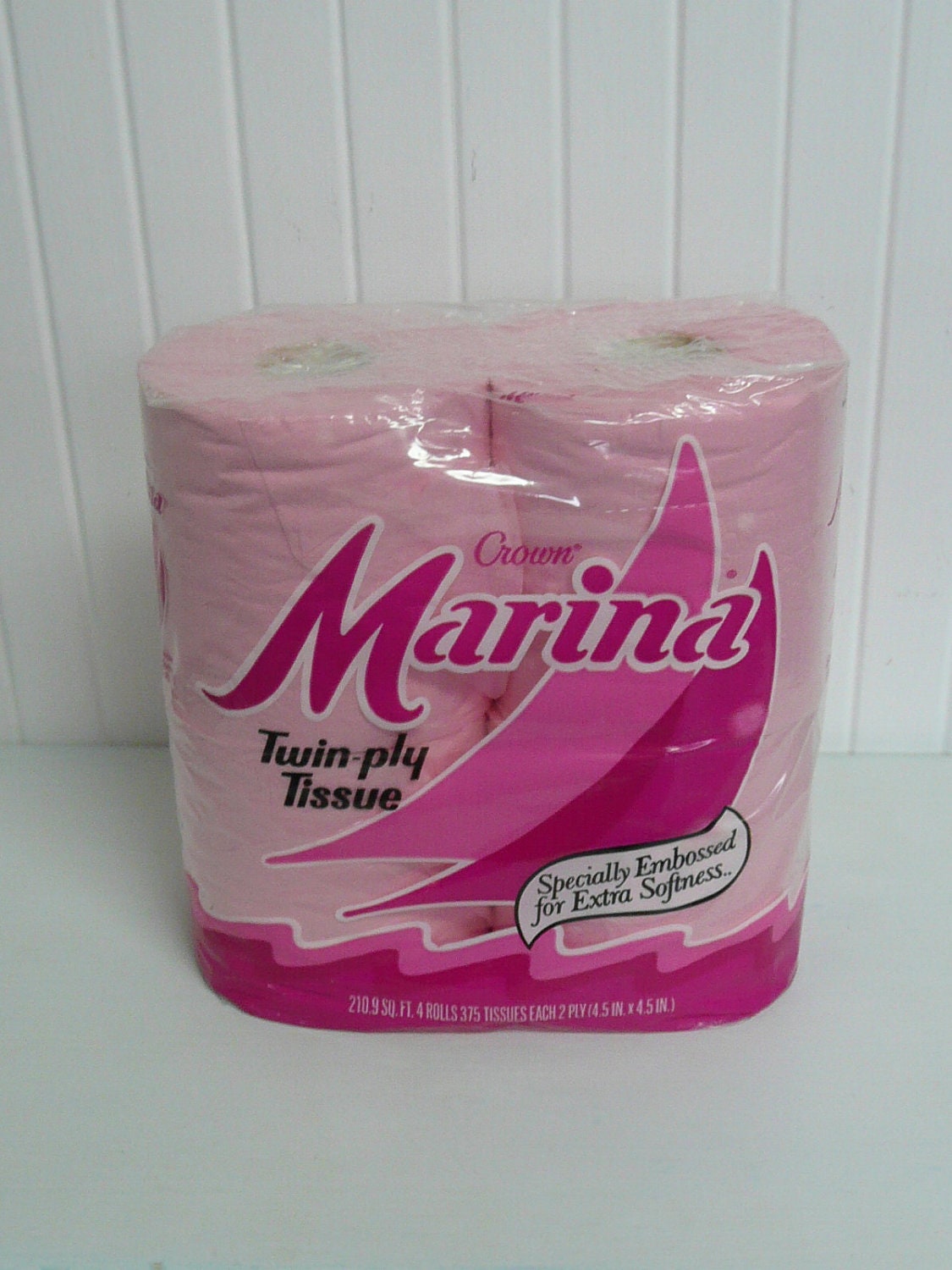 RESERVED Vintage PINK Toilet Paper Marina by NewLifeVintageRVs