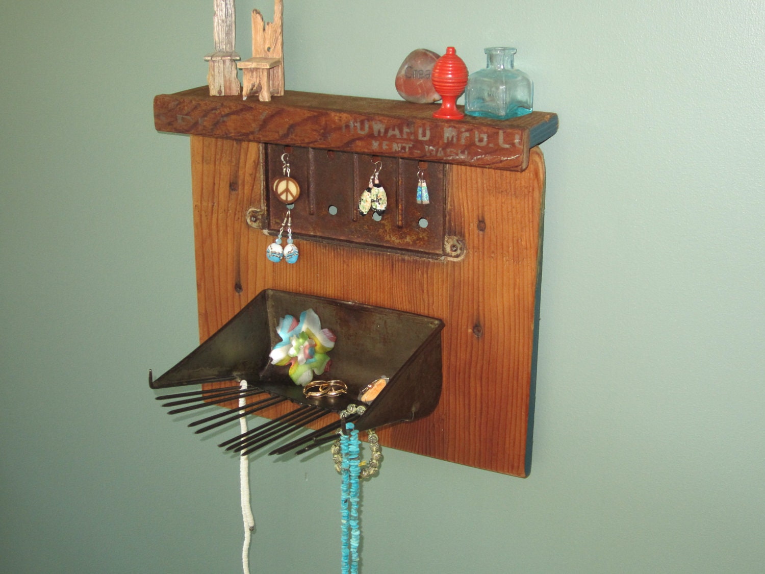 ONE-OF-A-KIND Industrial Upcycled Jewelry Holder