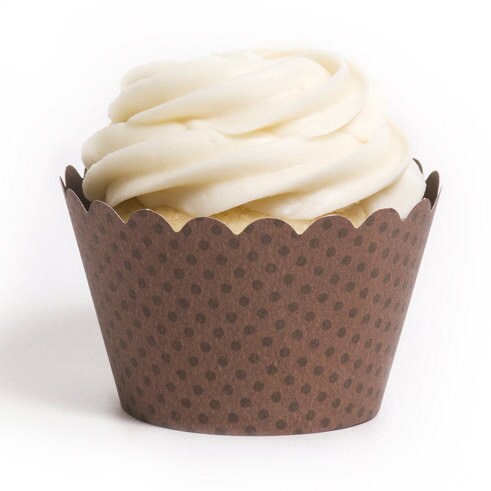 Brown Cupcake Wrappers