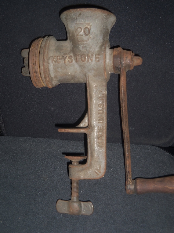 Antique/Vtg Hand Grain Wheat Corn Meat Grinder by PastsPresents