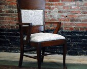 Nouveau Arm Chair Reupholstered