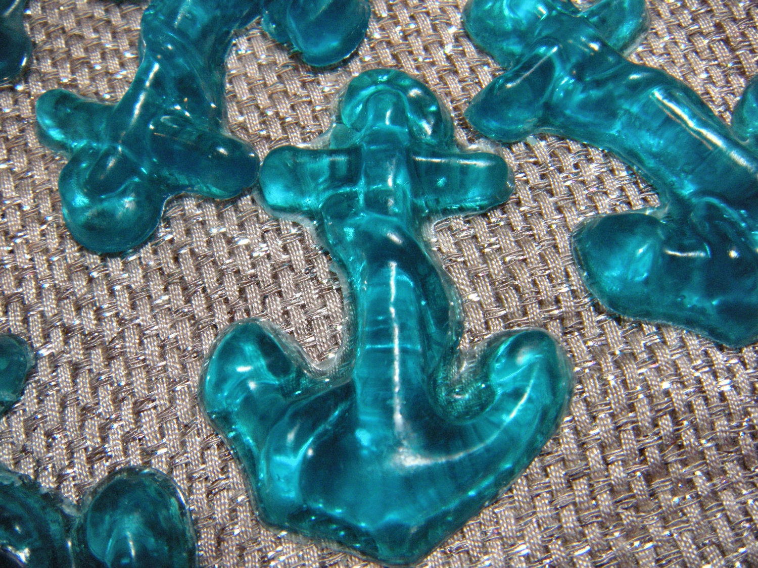 12 Nautical Anchor Soaps - Mermaid Kiss & Ocean Breeze Scent -Birthday Party Baby Shower Bridal Shower Beach Wedding Favor Guest Soap