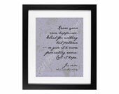 Quote Digital Print: "Call it Hope" by Jane Austen (from Sense & Sensibility) Printable
