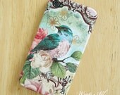 Bird and roses iPhone 4 case / Bird iPhone 4s case/  iPhone 4s case /  Bird iPhone cover