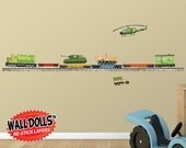 My Room Railroad Army Train