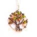Mini Fertility Tree- Apple Blossom Tree of Life Necklace, Fertility, Pregnancy Jewelry, Mother, Pink, Green, Brown