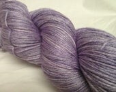 SALE - Hand-Dyed Silk Sock Yarn - Icicles