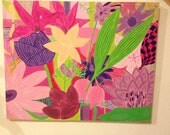 Whimsical Flowers Painting