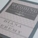 NEW Angelique Collection - Wedding, Party, Bar Mitzvah Save The Date Invitation Modern Elegant Diamond Save The Date - Deposit Listing