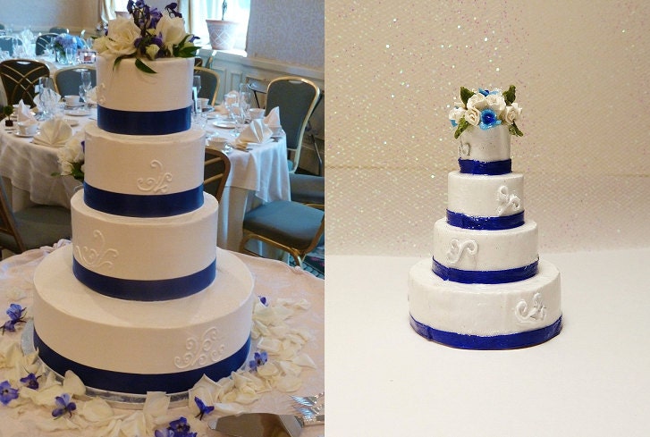 Custom Made Miniature Wedding Cake Replica