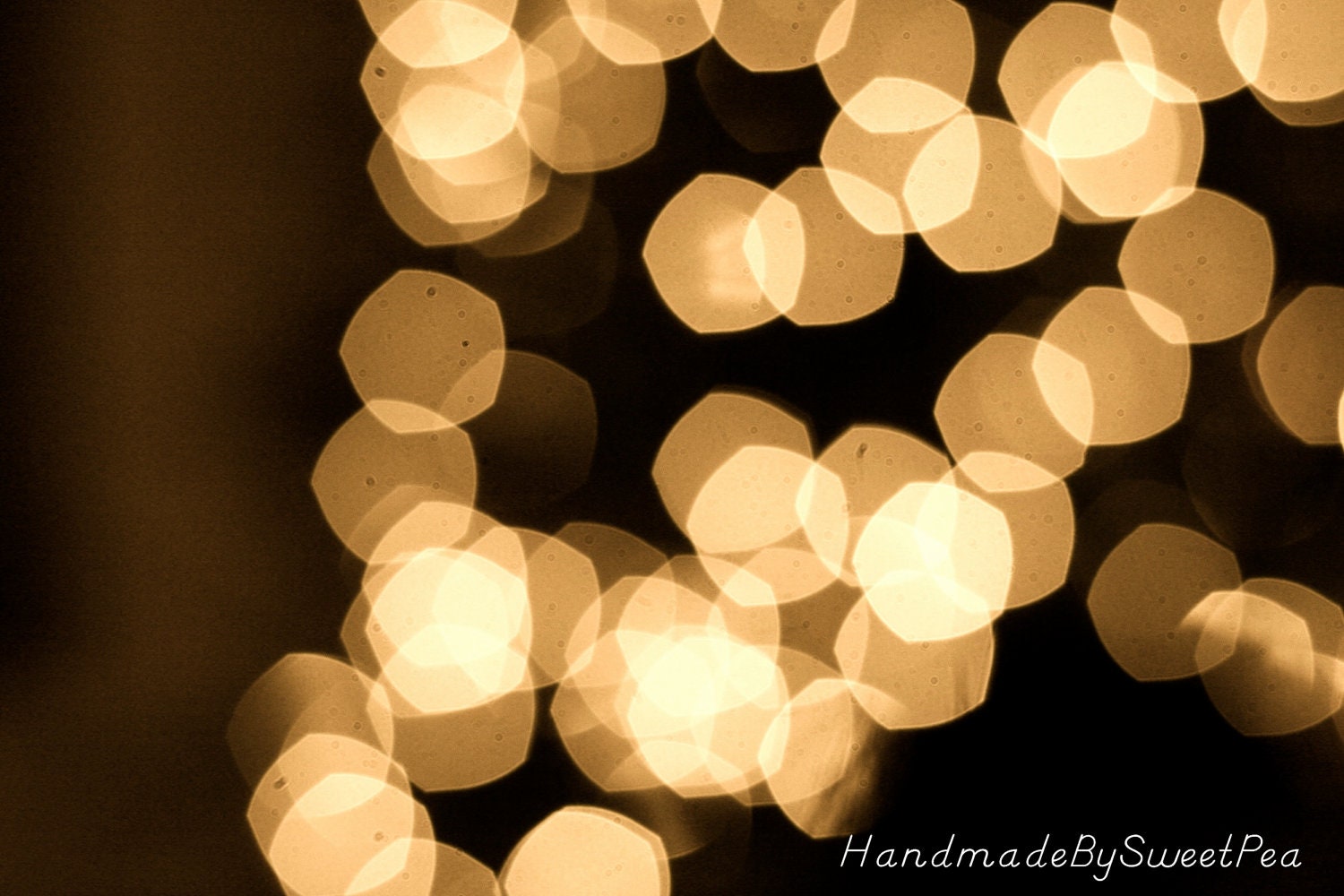 Christmas Tree, Bokeh, Light, Majestic, Winter, Photography, 8x10 Photograph, Home Decor, Macro, Fine Art