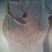Vintage Full Slip White Lingerie Size 38 Large 1960-70's Wonder Maid Mad Men Sexy
