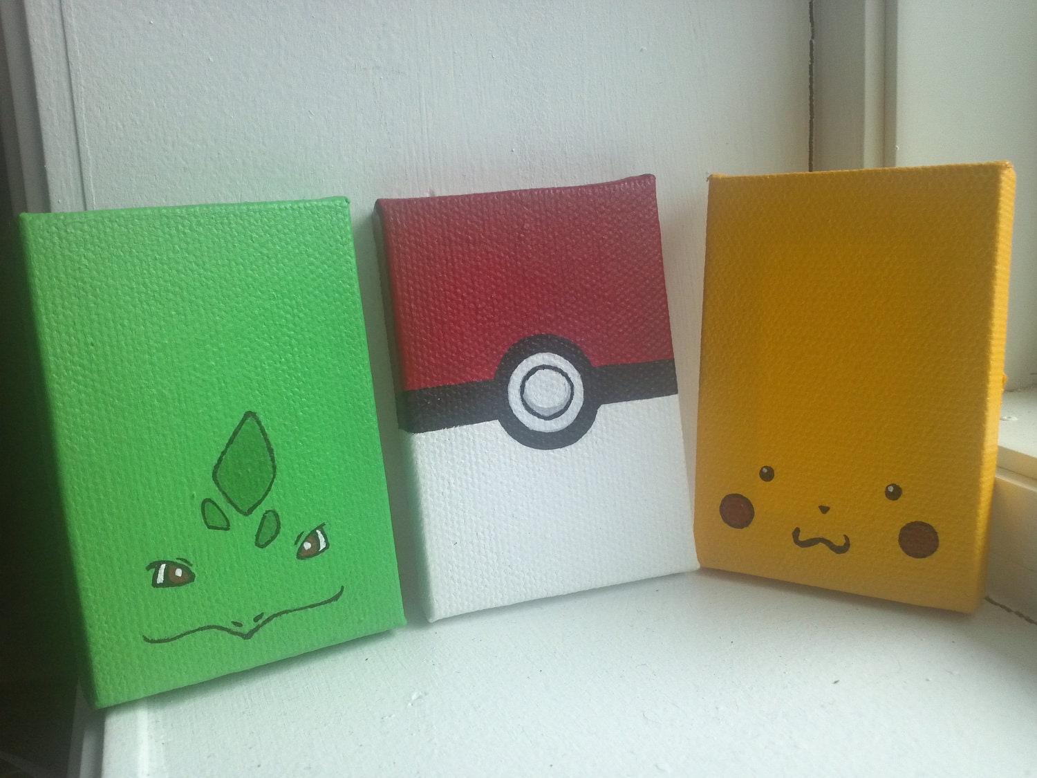 Pikachu, Pokeball and your Choice of Starter Magnets