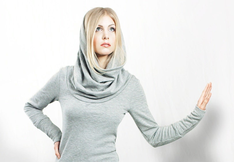 dress "true lilly", grey, cotton, s/m/l