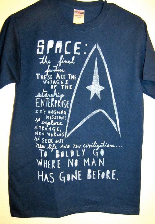 STAR TREK fandom t-shirts