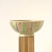 Vintage Asian Rustic Stoneware Pottery Rice Bowl Chawan