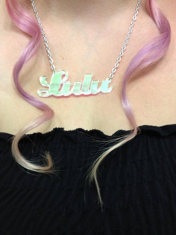 PLATINUM LAVENDER/ dip dye/ ombre pastel human hair extensions / hair wefts/ half set