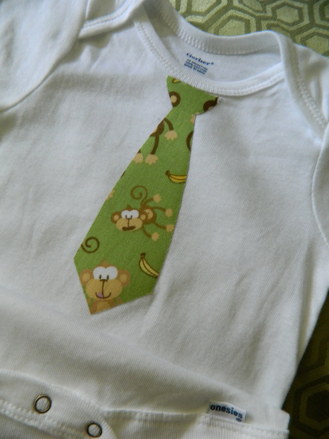 Baby Boy Tie Onsie