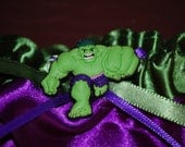 Custom Hulk   Wedding Garter for Geek Weddings and Prom