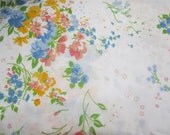 SALE Flowers - Twin Size Fitted