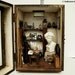 The small studio -The space of art creation- handmade Dollhouse Miniatures