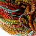 Fireworks Supercoiled Handspun Art Yarn