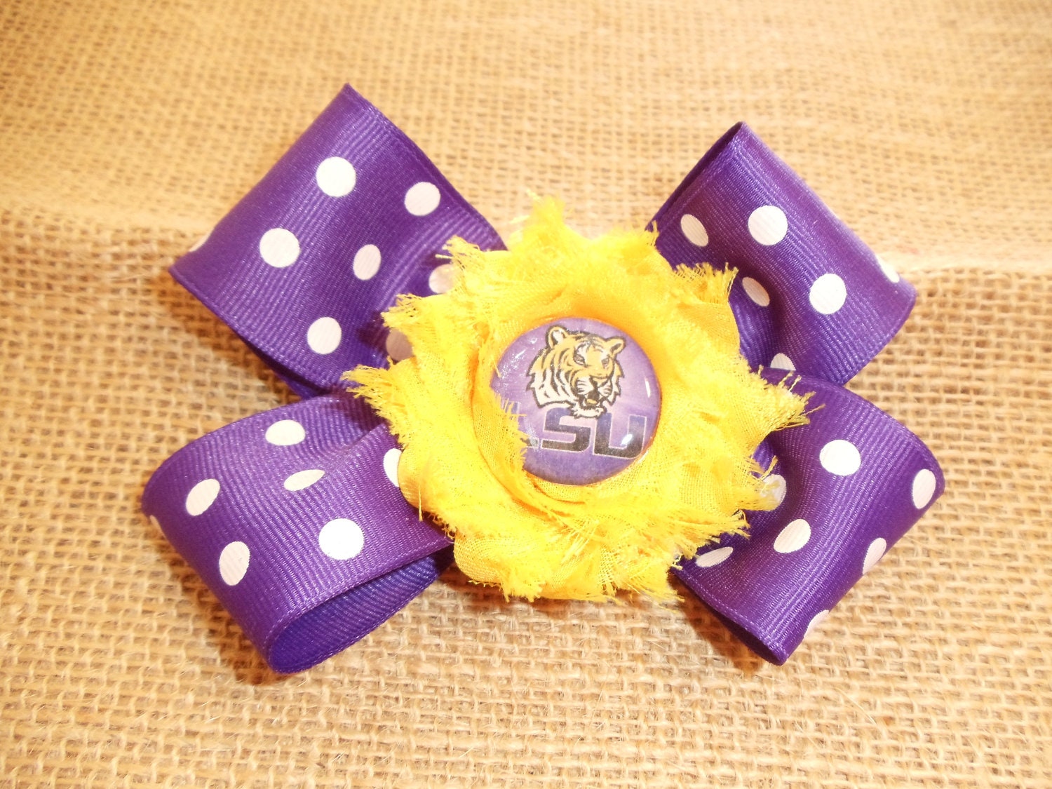 Lsu Hair Bows