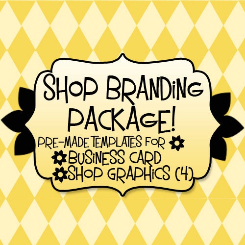 Business Card Graphics Package, pre-made templates, business card design, banner design, avatar design, shop graphics, business cards