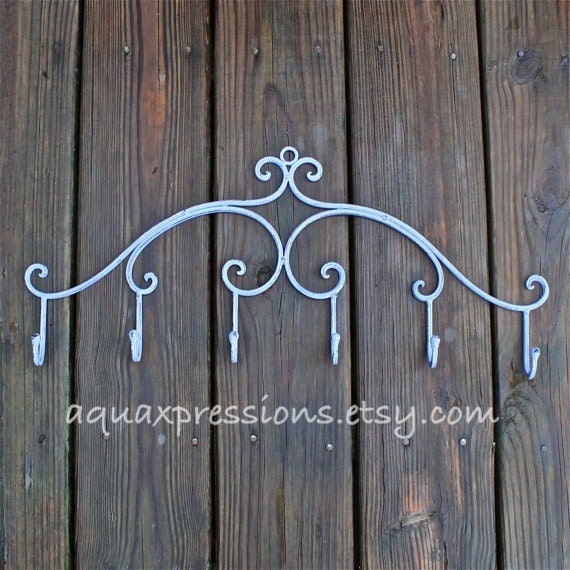 Wall Hook Hanger /Purple /Metal Decor /Jewelry /Bath Towel /Diaper Bag /Cottage Chic /Bedroom /Mud room /Laundry Room /Key Hanger /Coat Rack