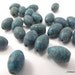 Denim Lapis Beads, Oval, Loose Beads, 11x8mm