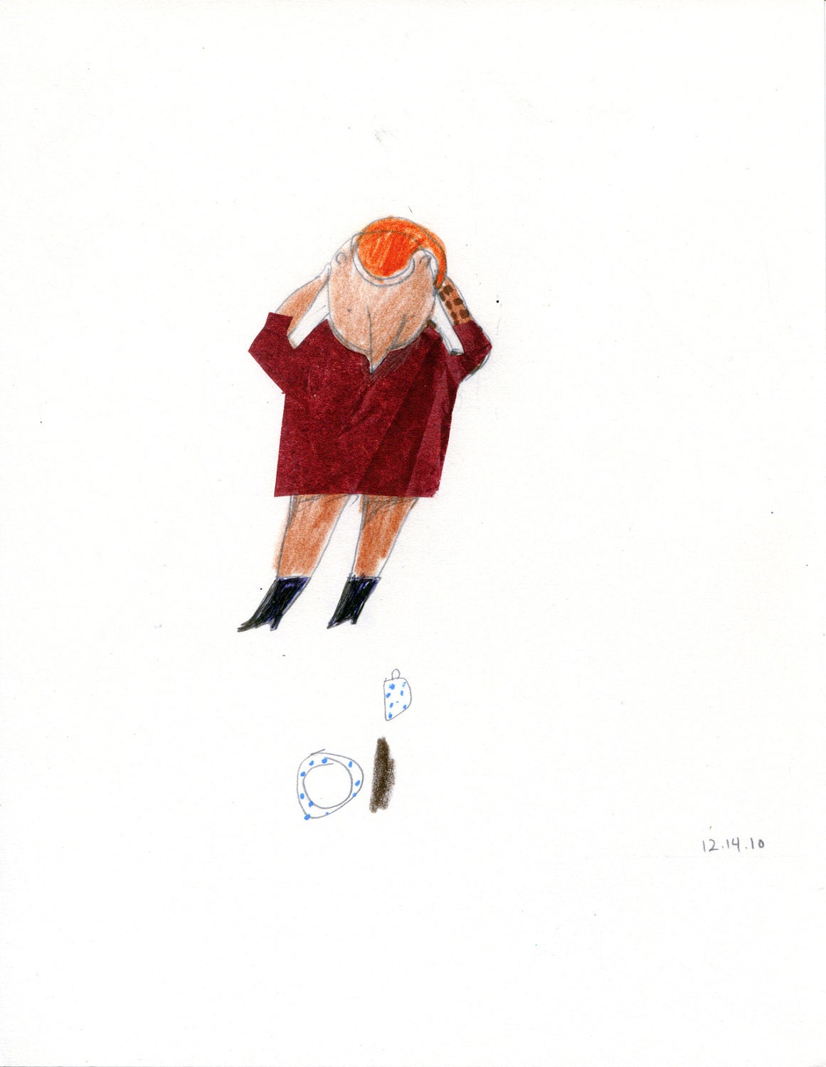 Bear Spills Her Tea.