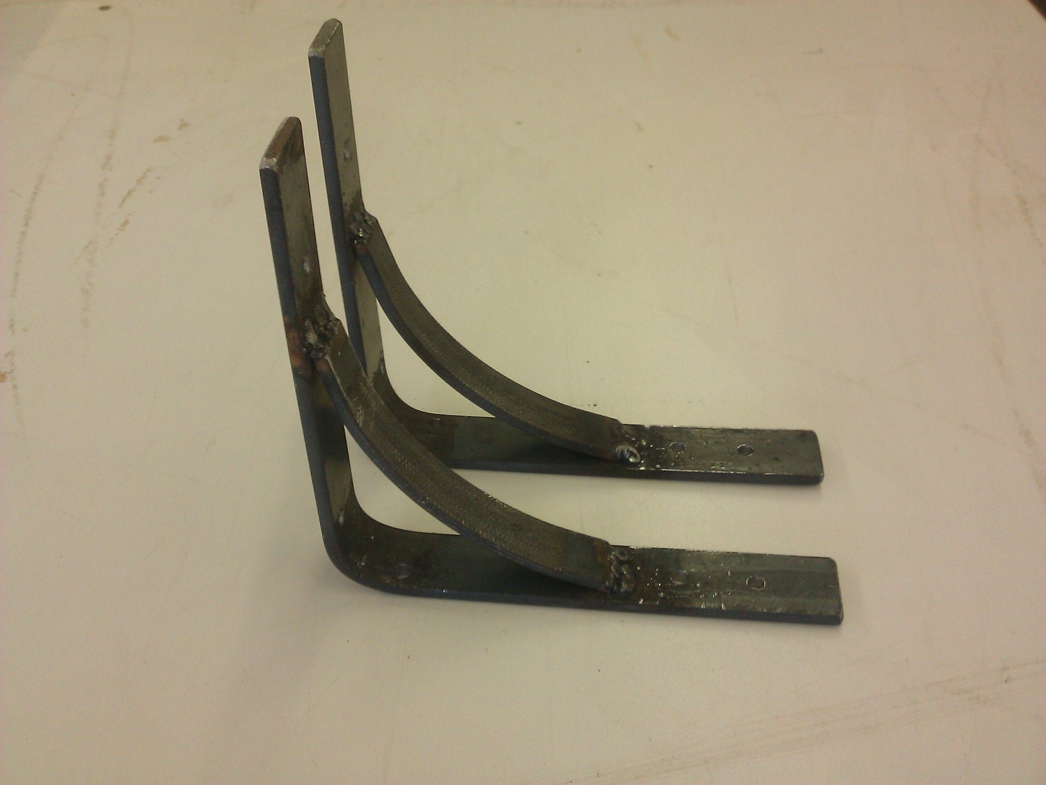 Custom Listing for Joe - (2) pair 10x10in. brackets and (3) pair 8x8in. brackets
