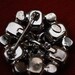 Vintage Weiss Rhinestone and Glass Brooch free shipping us only